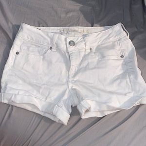 white american eagle jean shorts